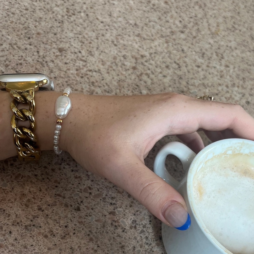 Bonita Pearl Bracelete ~ Rivkah Grace